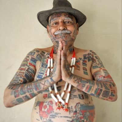 World Most Tattooed Woman  unbelievable  Noida News India